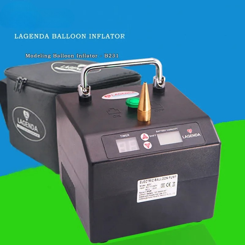Balloon Pump Hand - 新型B231 ラジェンダ ツイストモデリングバルーンインフレーター バッテリー内蔵 デジタル時間・カウンター付き 電動バルーンポンプ