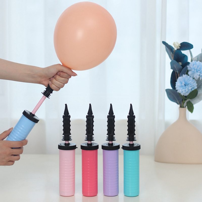 Balloon Pump Hand - 装飾用ハンドプッシュエアポンプ、バルーンインフレーター、結婚式や誕生日パーティー、ベビーシャワーのアクセサリー、子供用ツール