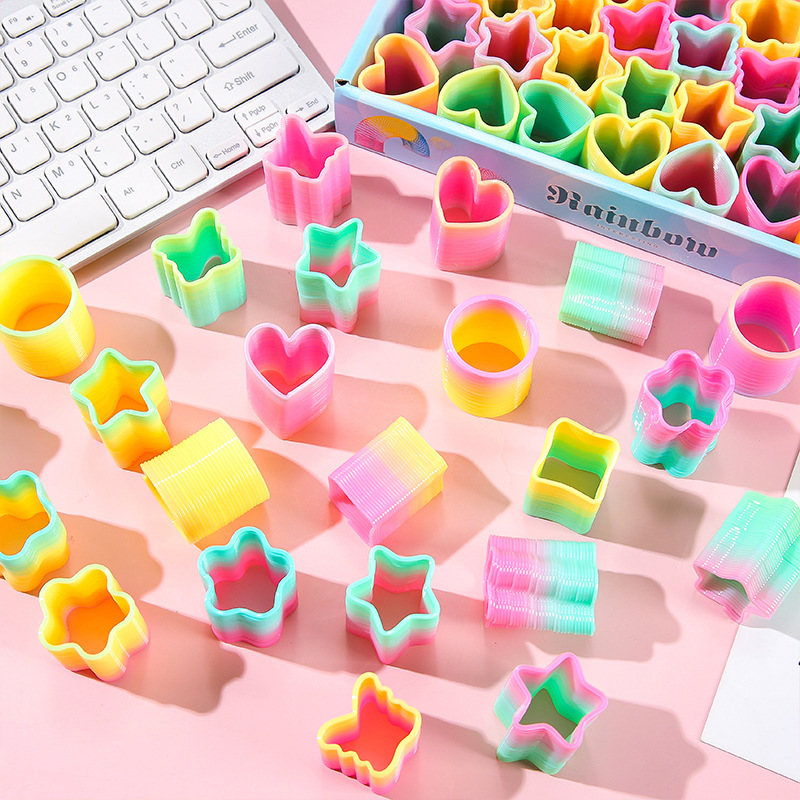 レインボーマジックスプリングスサークルおもちゃ 子供用 柔軟 - Event Party のレビューと価格