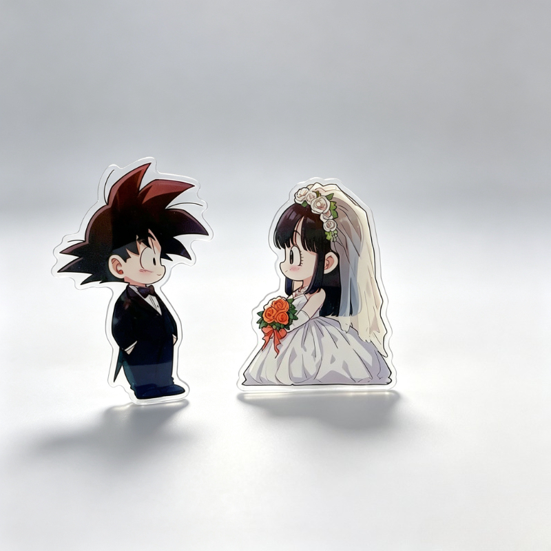 ドラゴンボールの可愛いウェディングドレスをテーマにしたアクリ - Event Suppliers のレビューと価格