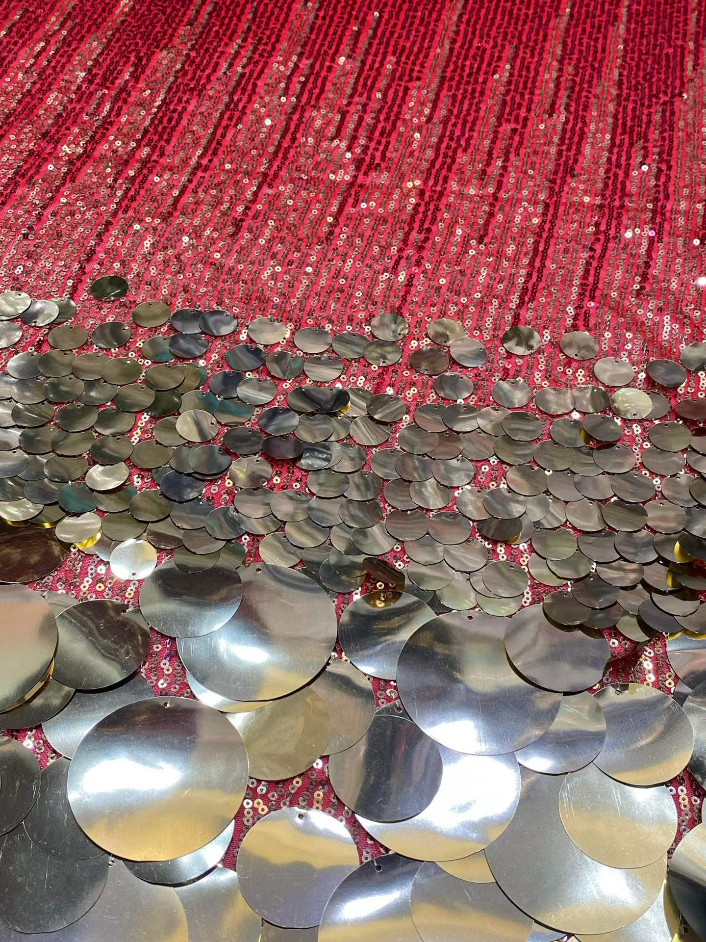 5ヤードのスパンコールチュールレース、アフリカレース生地、2 - Glitter Tablecloth のレビューと価格