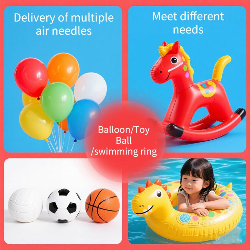 10個入り／セット ミニポータブル手動空気入れキット（空気入 - Balloon Pump Hand のレビューと価格